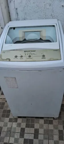 Máquina de lavar Brastemp usada pra tirar peça mas está funcionando centrífuga da conserto
