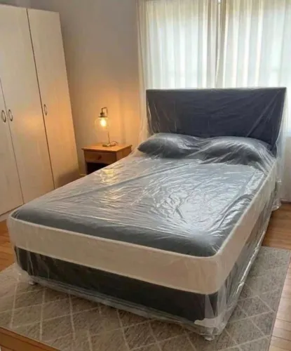 Cama box e cabeceira