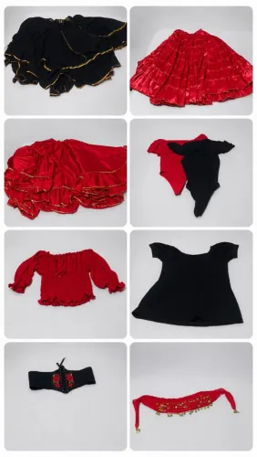 Roupa cigana semi usada