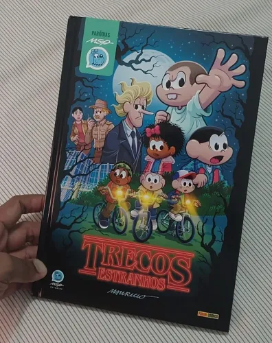 Livro HQ Trecos Estranhos - Turma da Mônica (Capa Dura)