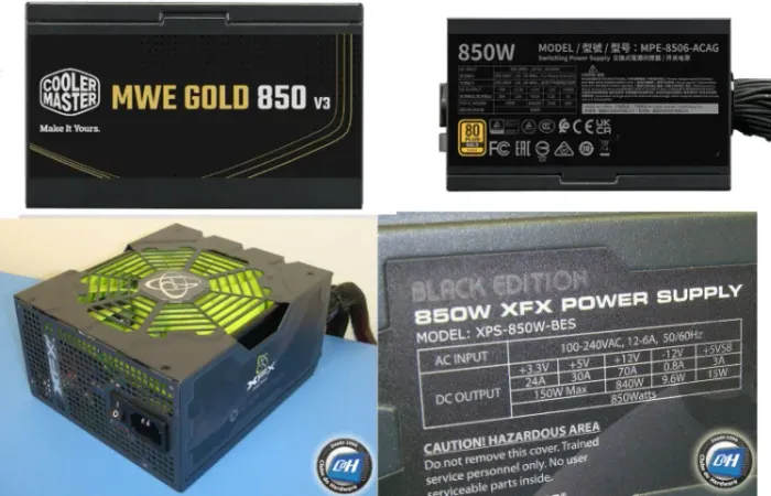 fontes ATX 850w 80plus
