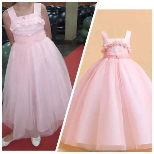 Vestido de festa infantil 