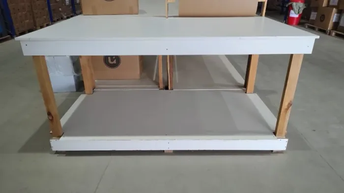BANCADA DE TRABALHO (MESA) A 1,00 X L 1,00 X C 2,00MT