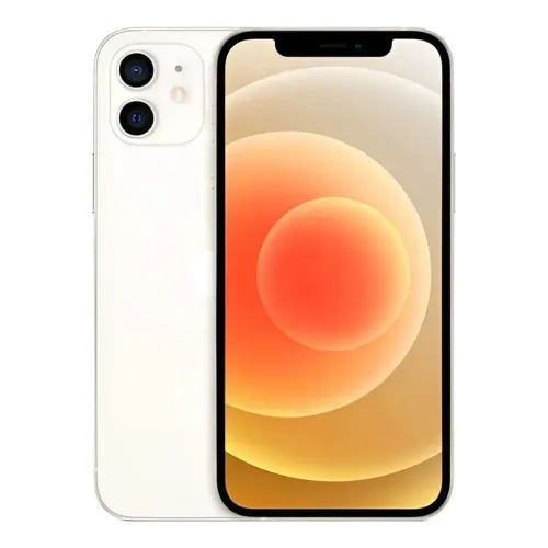 iPhone 12 branco, 128 GB top. Grátis uma caixinha de som bluetooth.