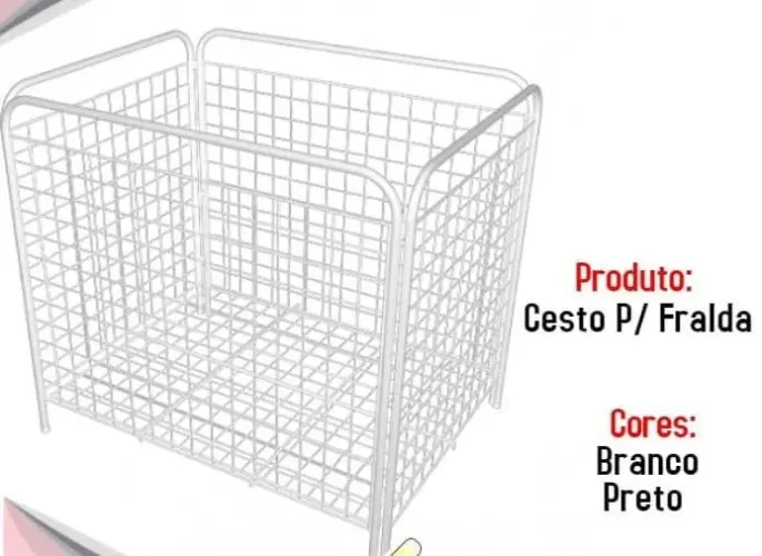 Cesto para promoção novo