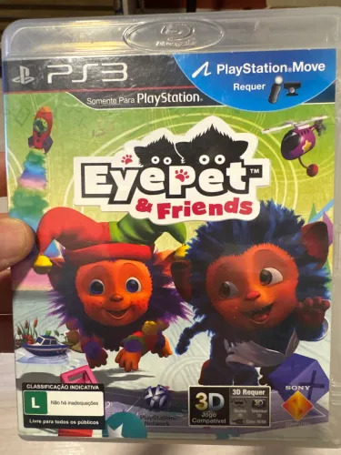 Jogo PS3 Eyepet e Friends