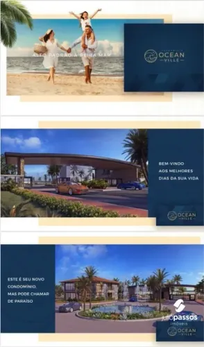 Lote à venda no Condomínio Ocean Ville com 400m² - Mosqueiro - Aracaju/SE