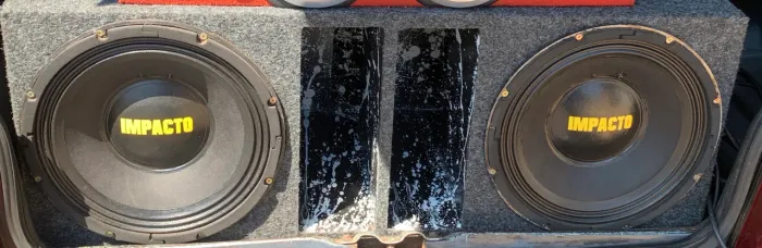 Par de auto falantes