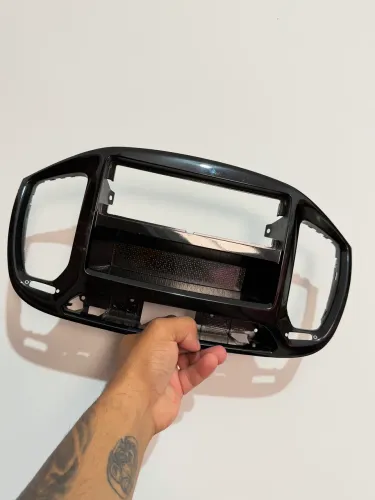 Moldura Painel Central Fiat Uno Way 2015 Original