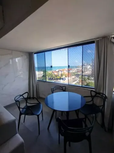 Flat REFORMADO e MOBILIADO na Praia do Meio - Natal - RN