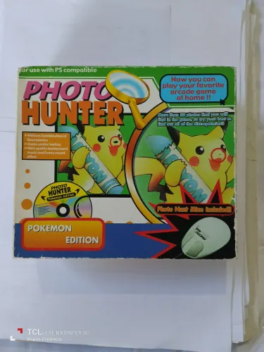 Anúncio Premium e Raro - Jogo ou Game - Photo Hunter: Pokémon Edition (compatível com PS1)
