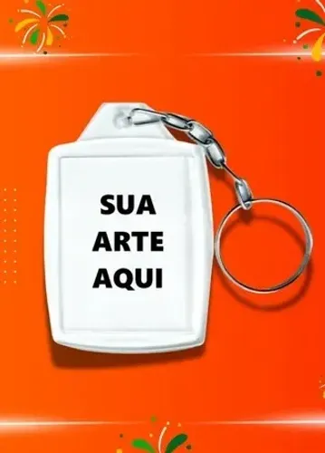 Chaveiro personalizado 40un