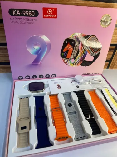 Smartwatch Relógio Inteligente - KA-9980 Kapbom