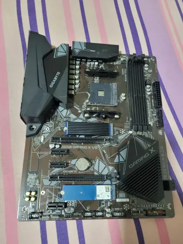 placa mãe am4 gigabyte b550 gaming x v2