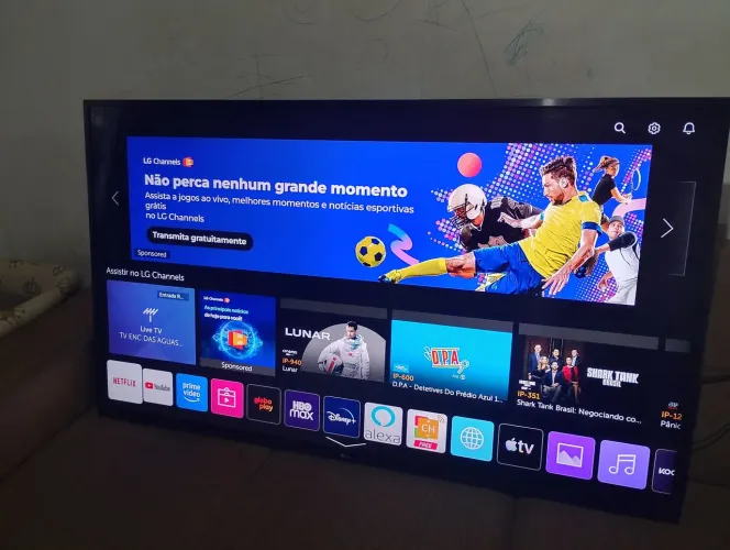 Smartv 55" LG 4K UHD Modelo Novo