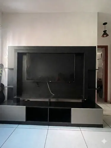 Rack Estante Painel Suporte Tv 65´´ Preto 