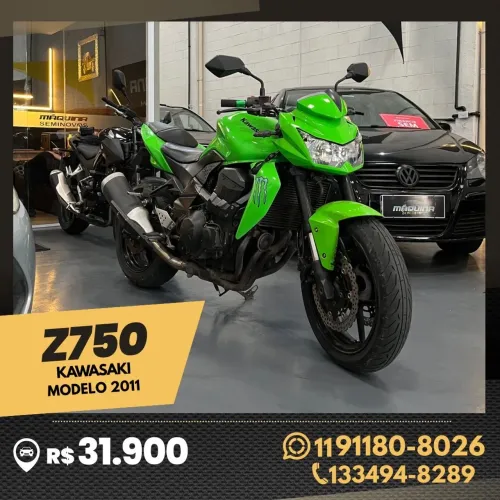 Kavasaki Z750 2011 impecável !!!