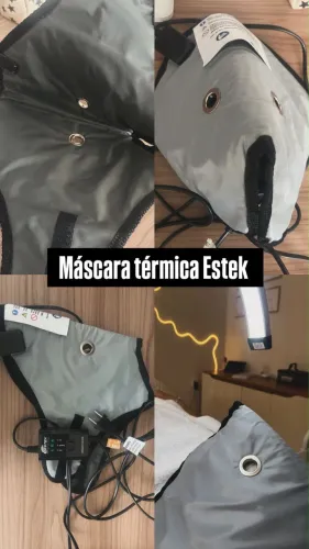 Máscara Térmica Estek limpeza de pele