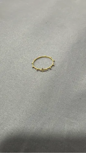 ANEL RELIGIOSO EM OURO 18k TAM 18