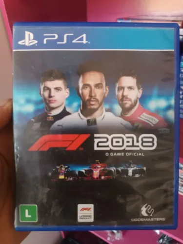 Fórmula 1 2018 - Jogo para PS4