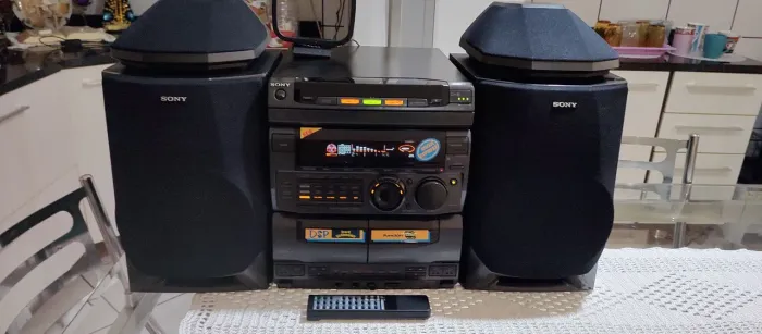 Aparelho de som Mini system Sony fh g88av Aiwa Philips gradiente Panasonic jvc cce sharp 