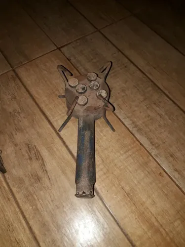 Fogareiro antigo ferro