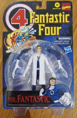 Marvel Legends Senhor Fantástico / Mr Fantastic - Quarteto Fantástico Fantastic Four Retro