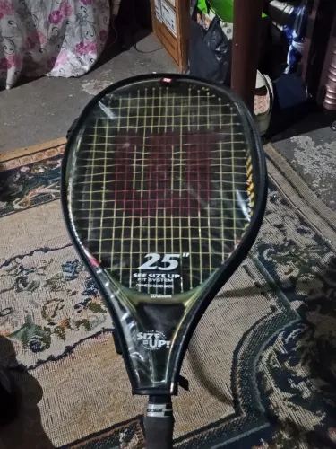Raquete Tênis Wilson Rak Attak Titanium High Power 25"