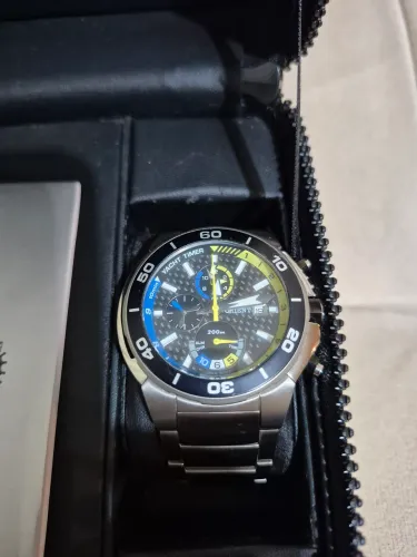 RELÓGIO ORIENT SEATECH YACHT TIMER TITANIUM - ORIGINAL - 200M