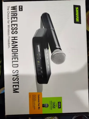Microfone Shure Blx24 SM58 original