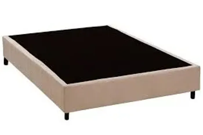 Base Box Casal Blindada Bege - Entrega Rápida!