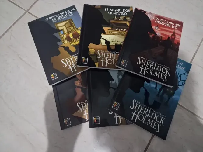 Coleção de livros Sherlock Holmes