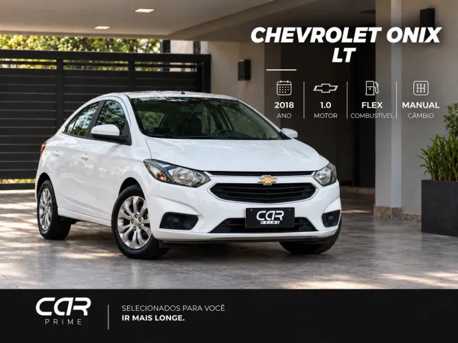 Chevrolet Onix Hatch LT 1.0 8V Flex Mec. 4P 2018