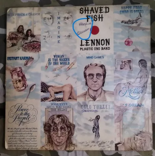 Vinil LP John Lennon - Shaved Fish (Reedição Anos 80) Apple Records