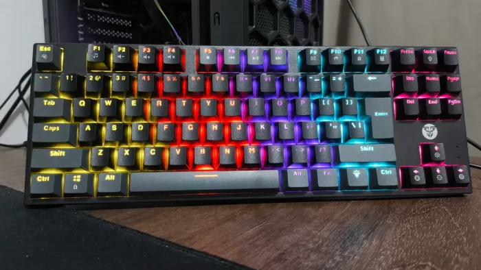 Teclado Mecânico 75%,Switch Red
