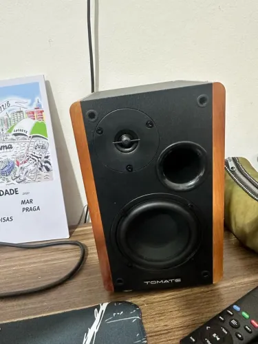Monitor De Áudio Tomate Mts-2026 Bluetooth Para Studio100w