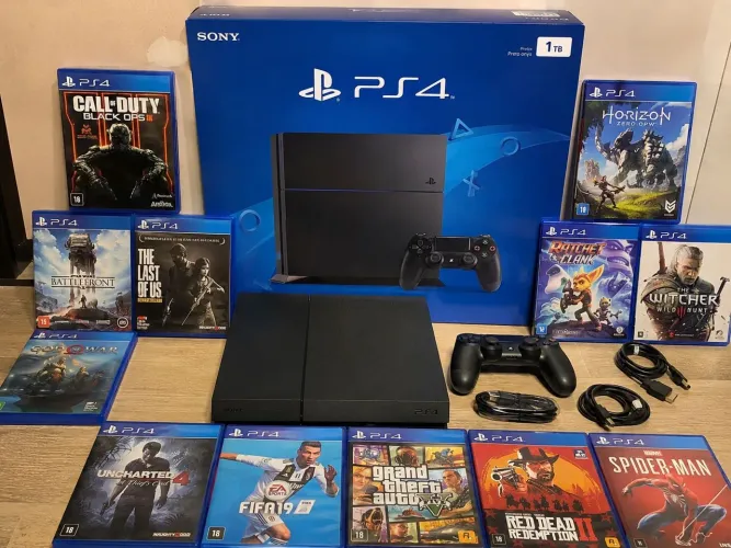 PS4 FAT 1 TB, + garantia
