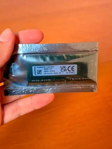 Memória RAM Kingston 8GB DDR4 3200MHz SODIMM Kingston Notebook
