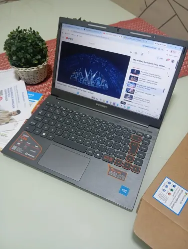 NOTEBOOK POSITIVO VISION C14 NOVO NA CAIXA ( COM NF E 9 MESES DE GARANTIA