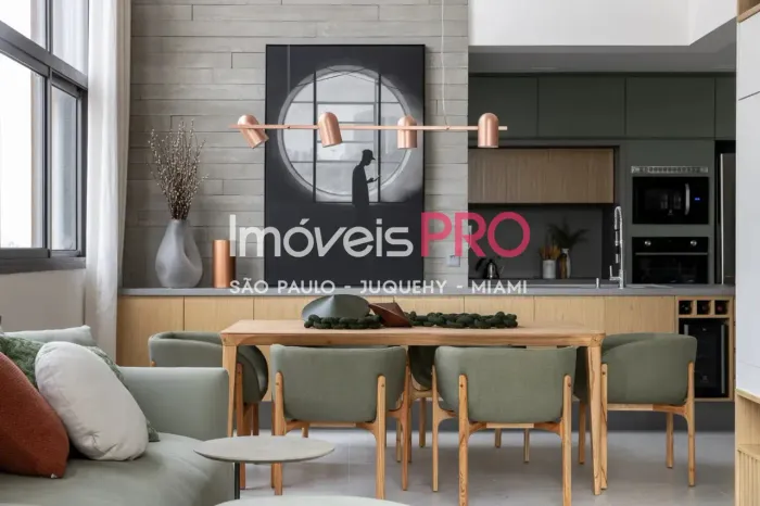 Vila Clementino Apartamento Mobiliado à Venda 118,82 m² | 2 suítes | lavabo | mezanino | 2