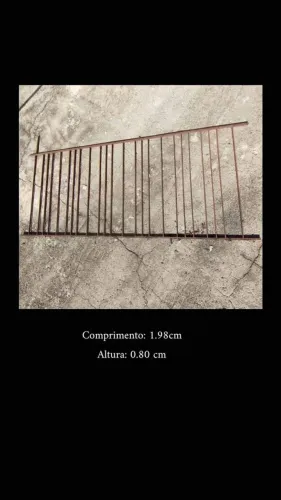Grades Ferro para muro, casa, jardim, etc