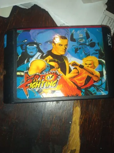 Arte da luta cartucho de video game Neo Geo AES (1992)