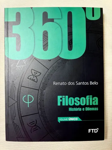 Livro 360º Filosofia - História e Dilemas (Seminovo)