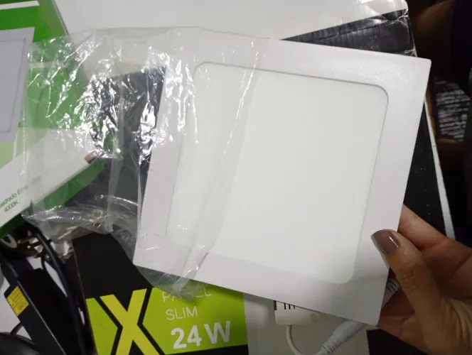 Painel de luz de led