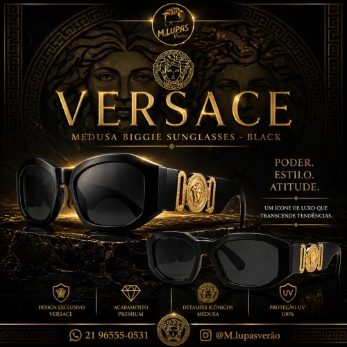 Óculos Versace - Preto