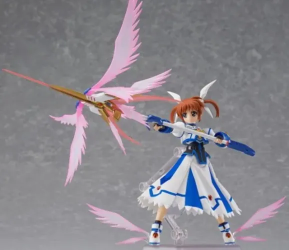 Figma Nanoha Takamachi 185 Excelion Mode ver Max Factory Magical Girl Lyrical Movie