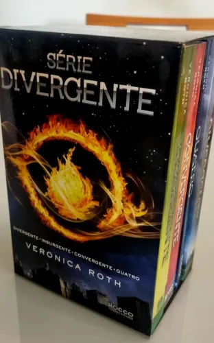Box Divergente Completo + Quatro | Veronica Roth | Ótimo Estado