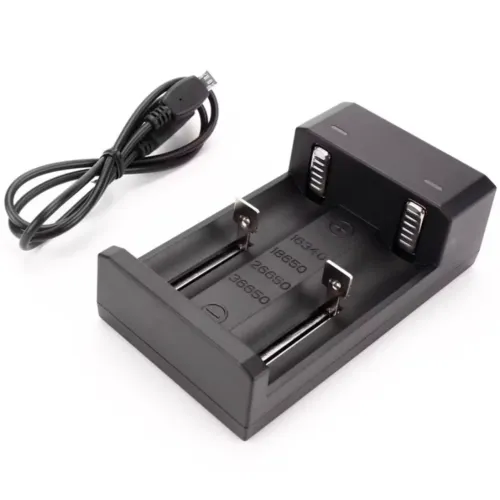 Carregador de Bateria 18650 21700 e outros