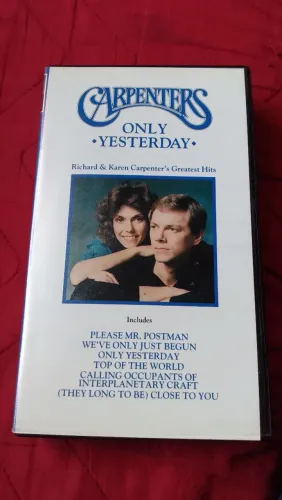 Fita VHS original carpenters. 
