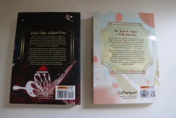 Heaven Official's Blessing Volumes 1 e 2 Mo Xiang Tong Xiu